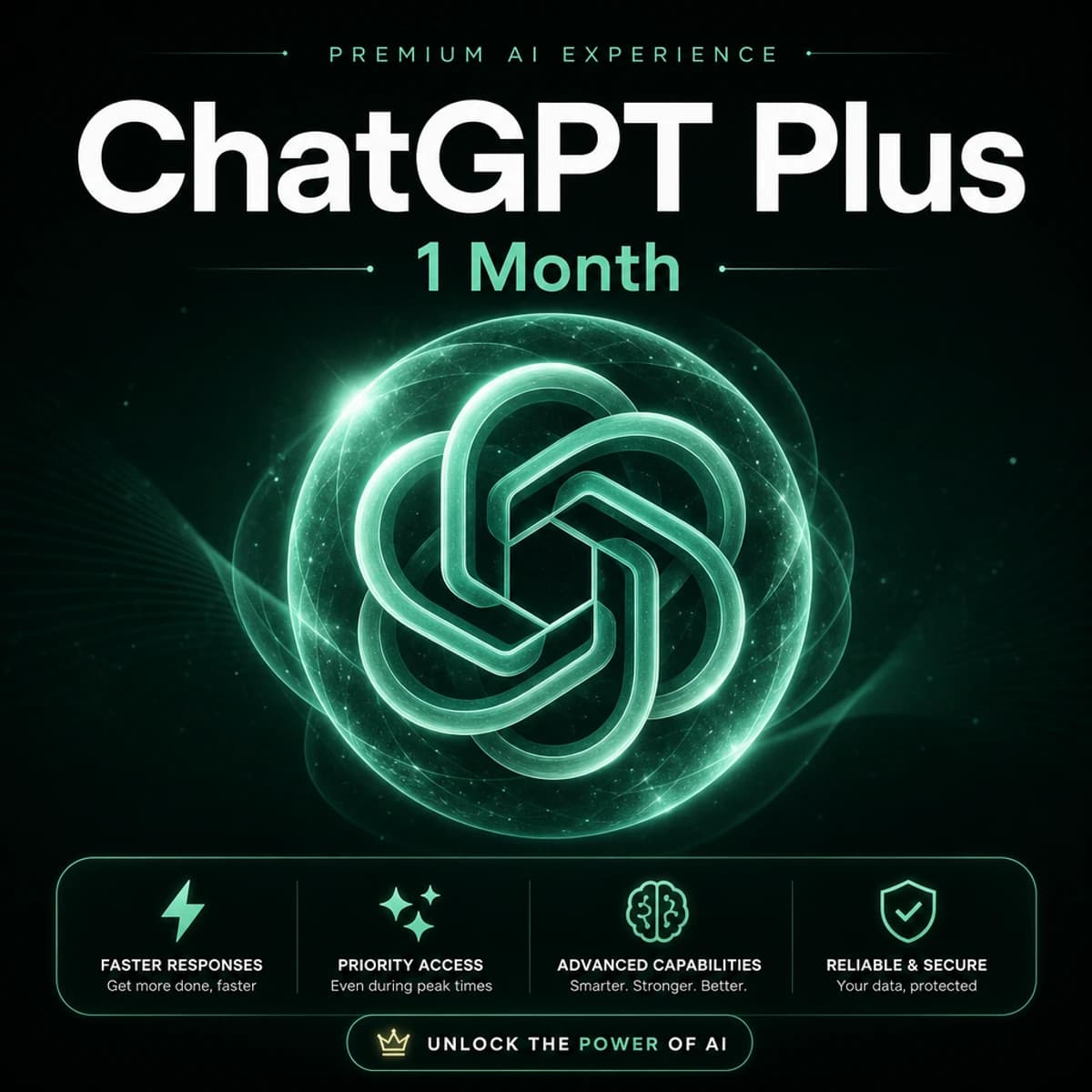 ChatGPT Plus — Mail / iCloud (No Warranty) artwork