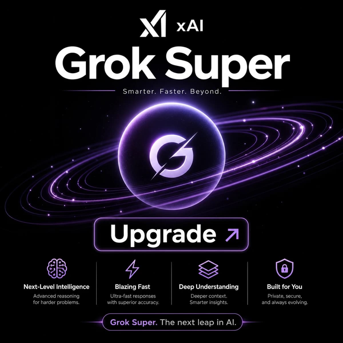 Grok Super — 6 Months artwork