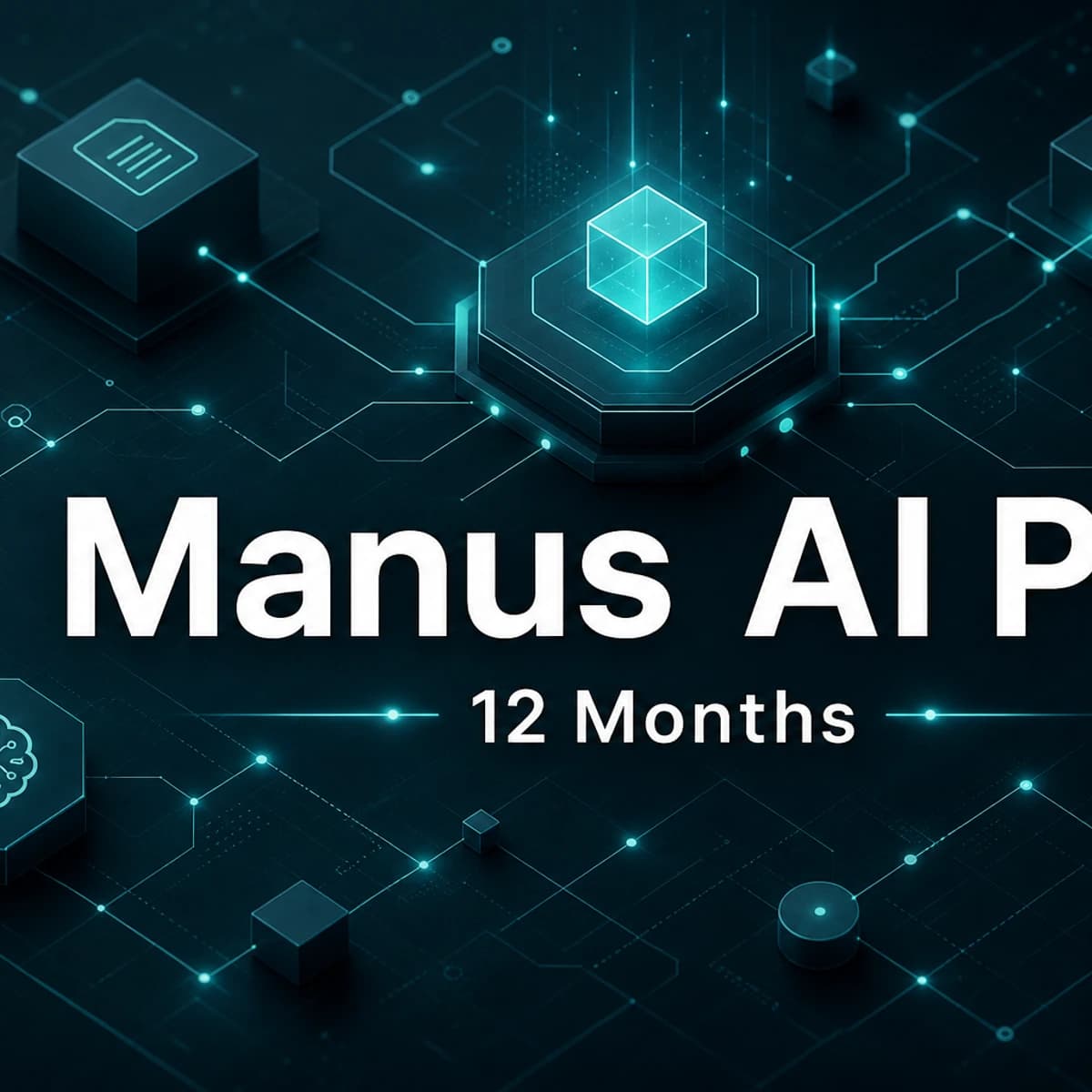 Manus AI Pro — 12 Months product visual
