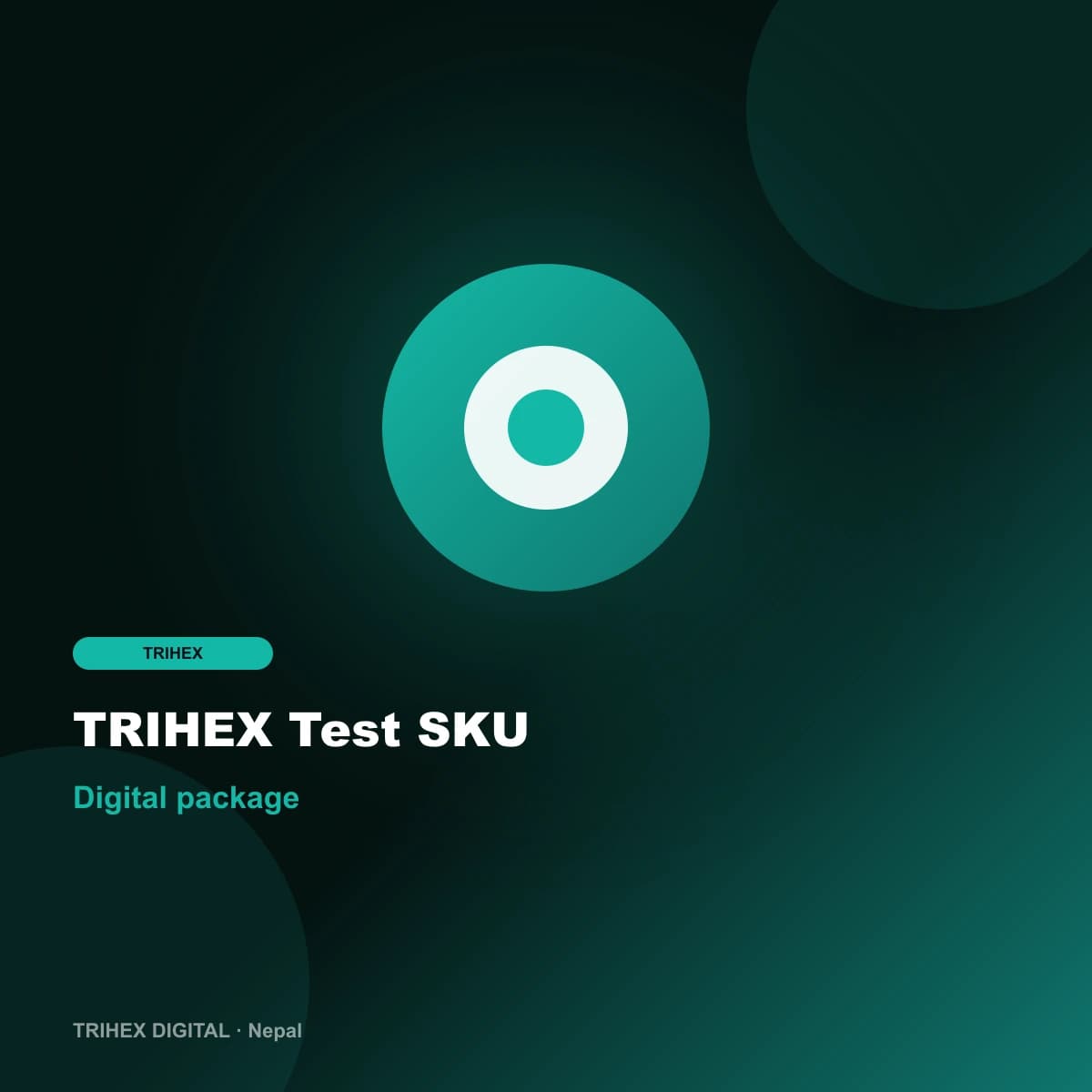 TRIHEX Test SKU artwork