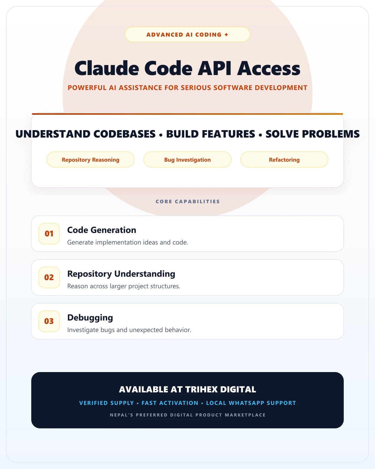 Claude Code API Access — Unlimited Coding product thumbnail