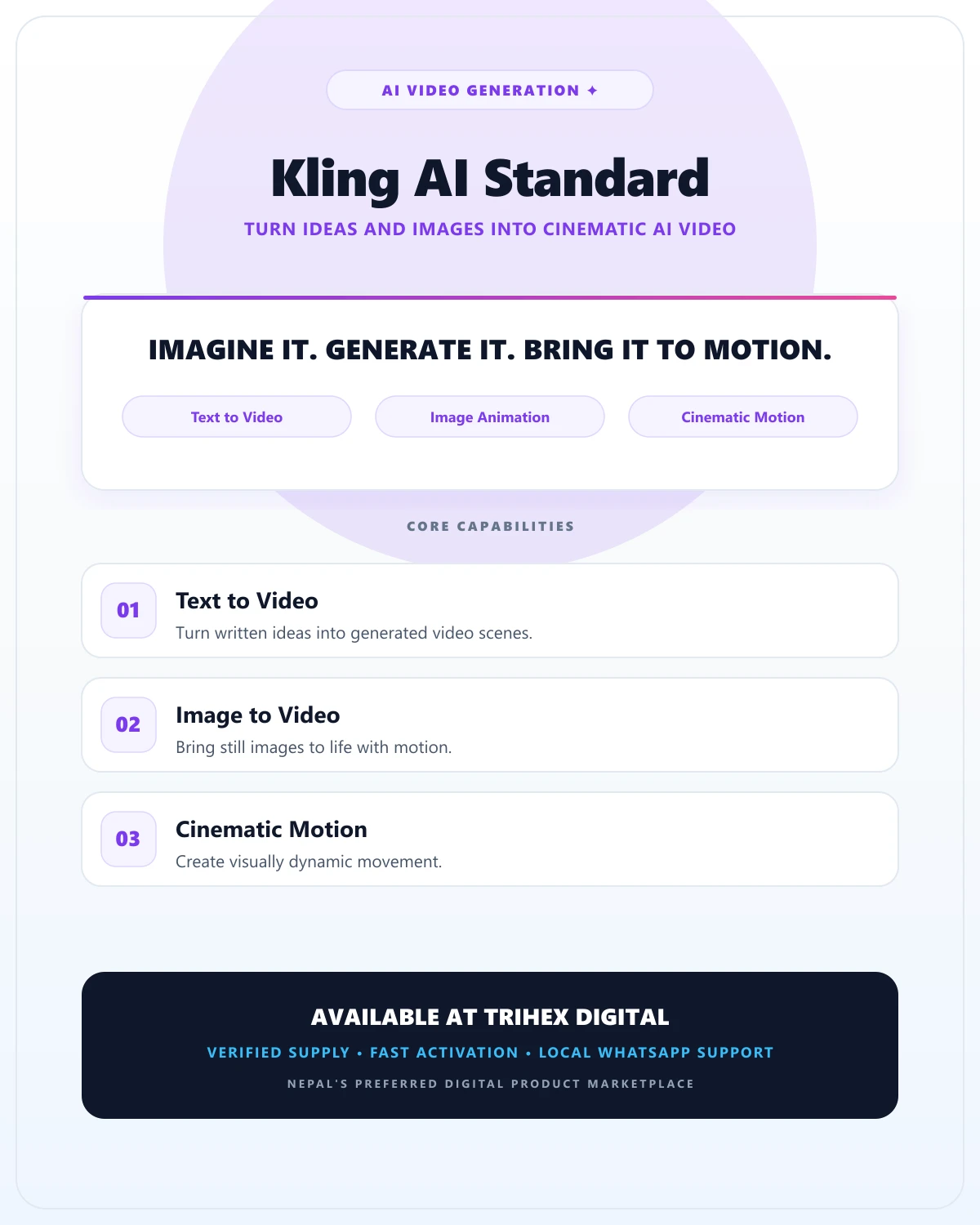 Kling AI Standard — 680 Credits product thumbnail