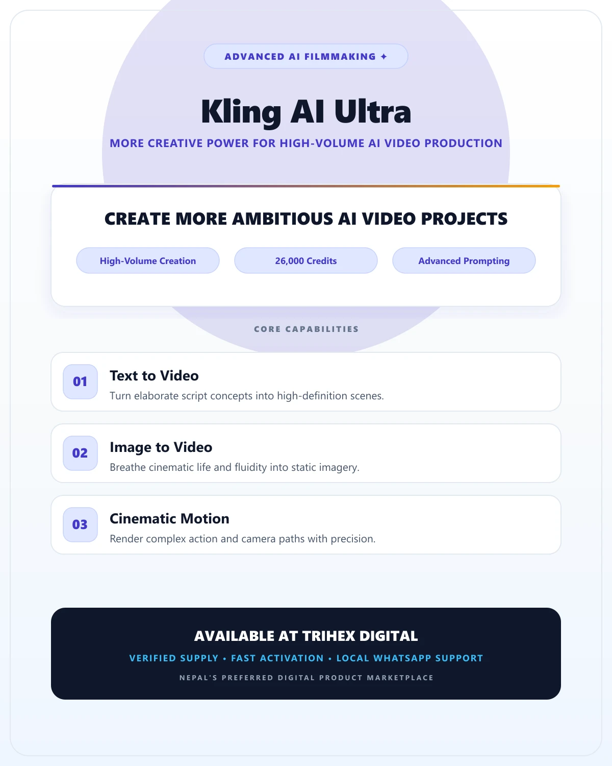 Kling AI Ultra — 26K Credits product thumbnail