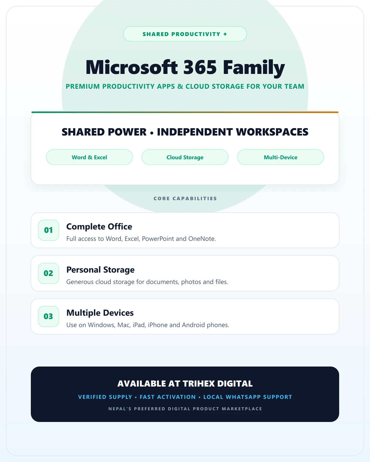 Microsoft 365 Family product thumbnail