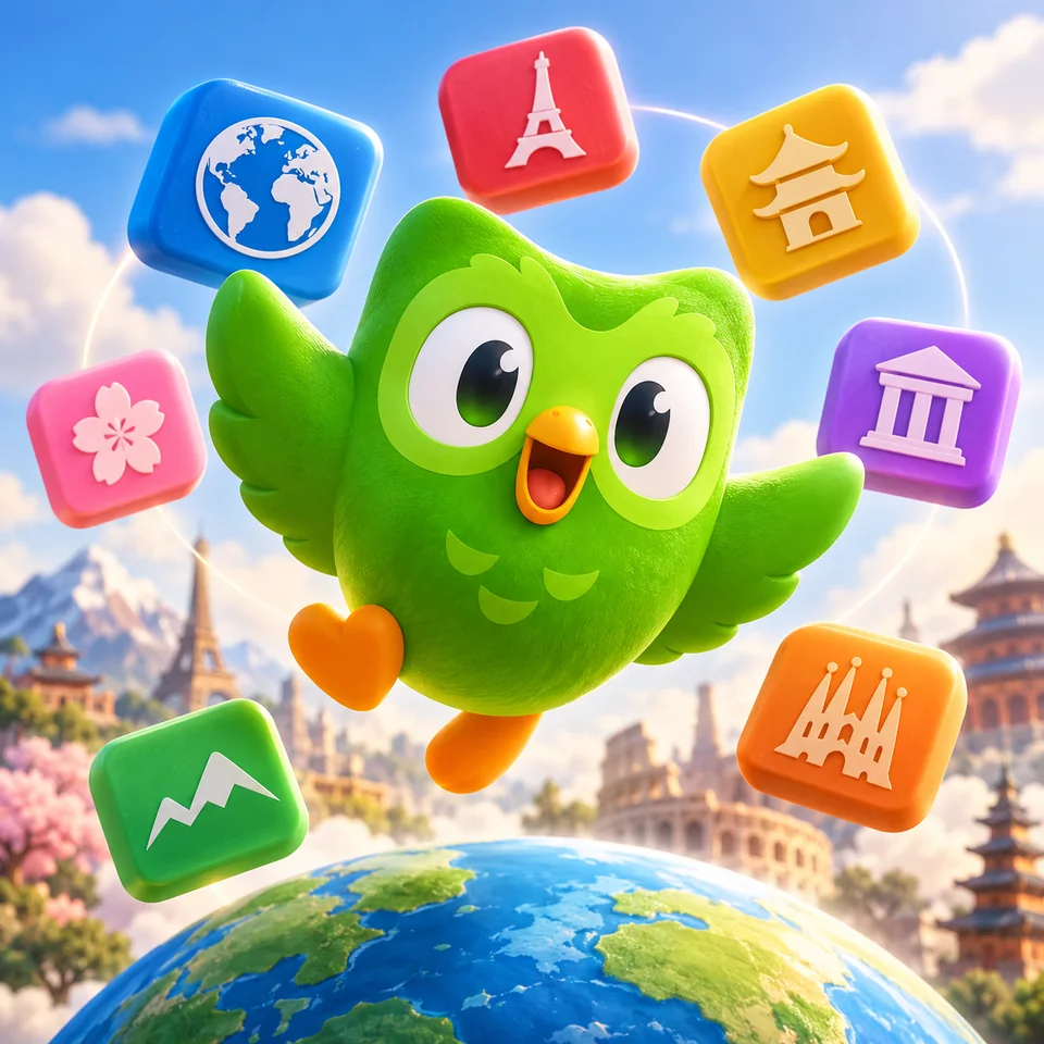 Duolingo Super — 12 Months product artwork
