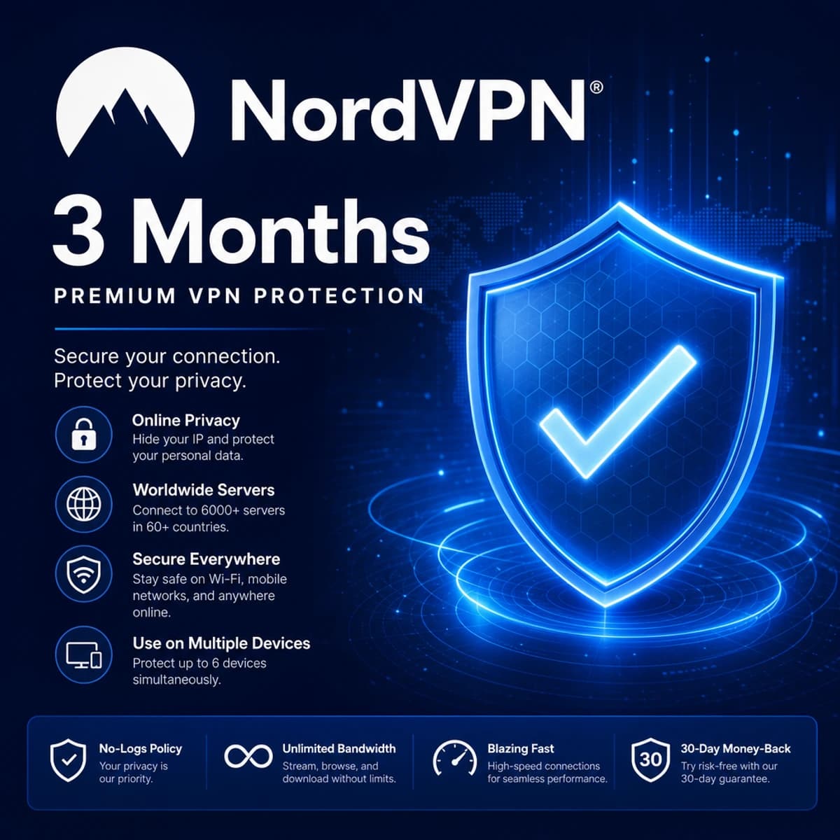 NordVPN — 3 Months artwork